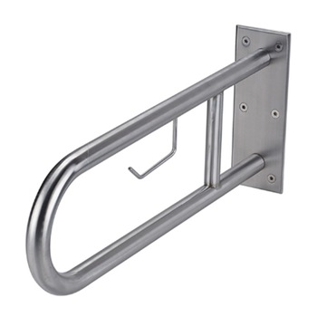 50400003-Stainless Steel U-Shaped Swing Up Grab Bar