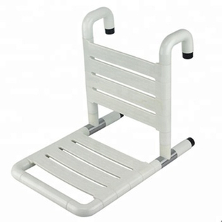 50200279-Nylon Swing Up Shower Seat with Back